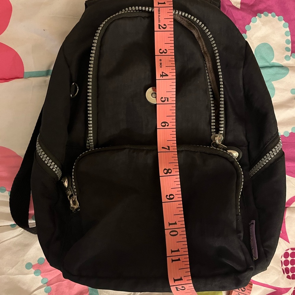 Black Mini Backpack - Picture 5 of 8